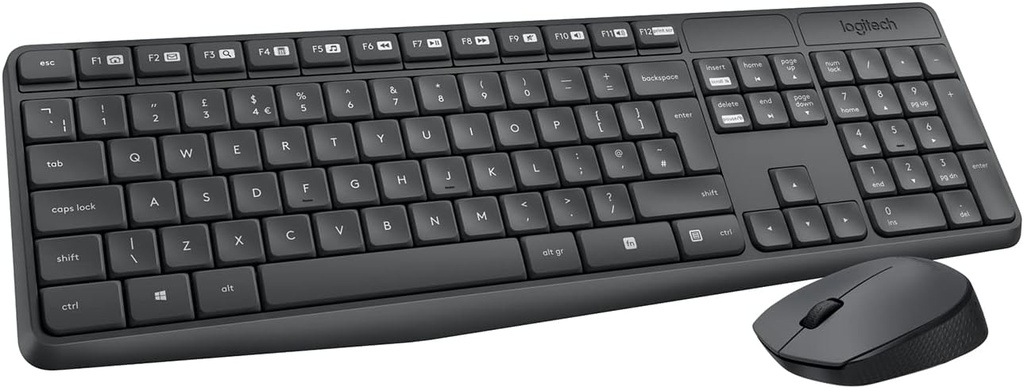 Clavier + Souris sans fil Logitech MK235