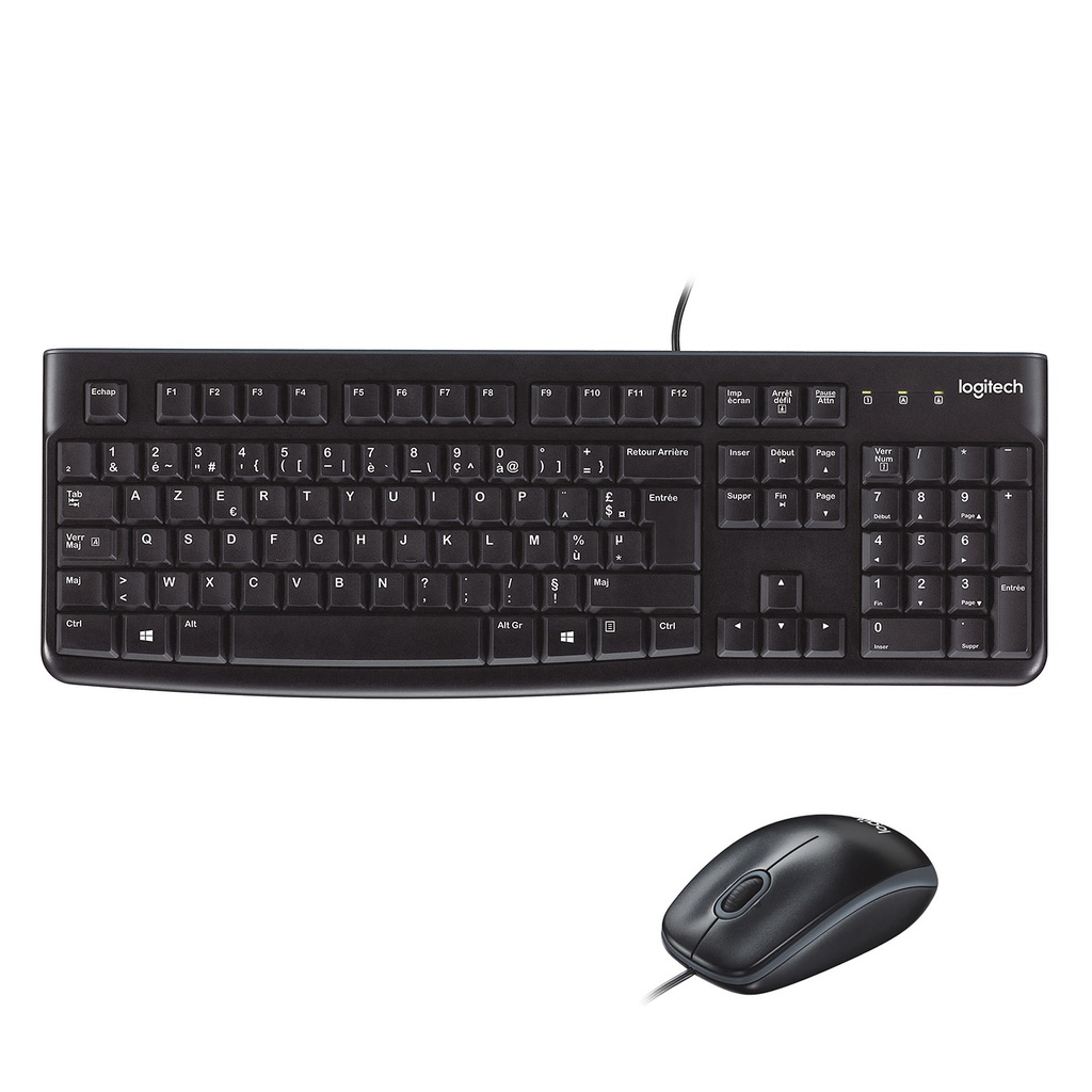 Clavier + Souris filaire Logitech MK120