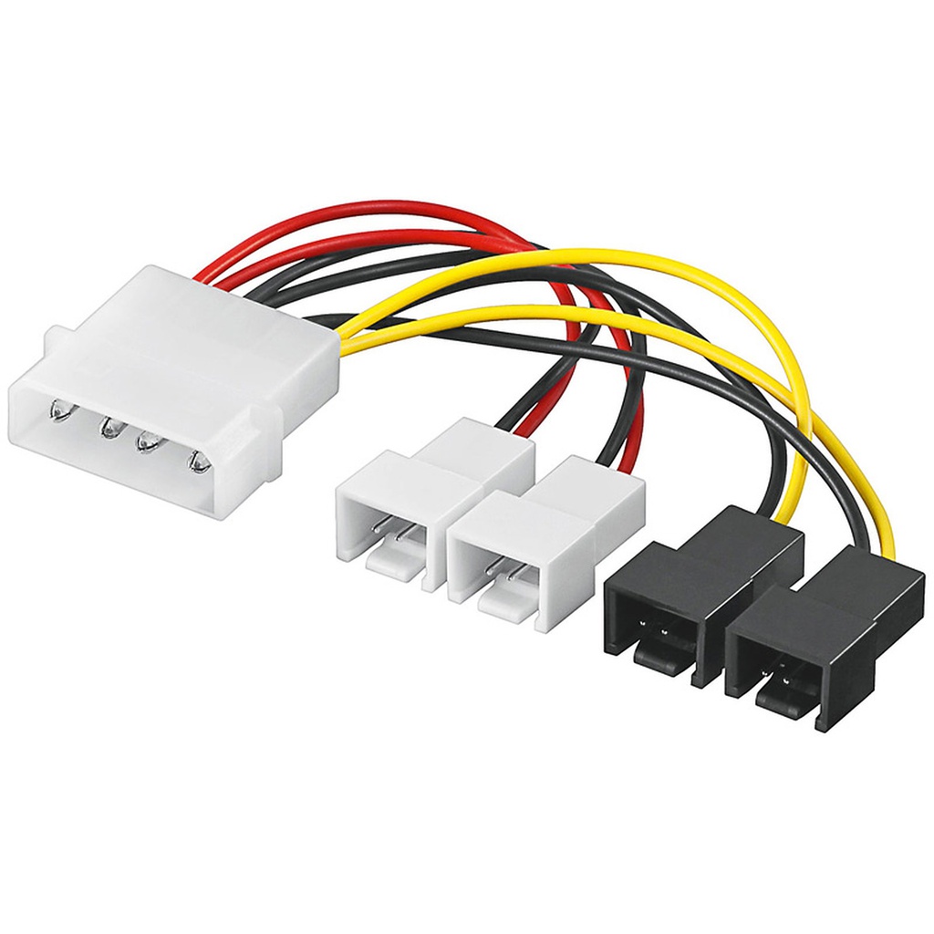 Adaptateur Molex &gt; 3 Pins F