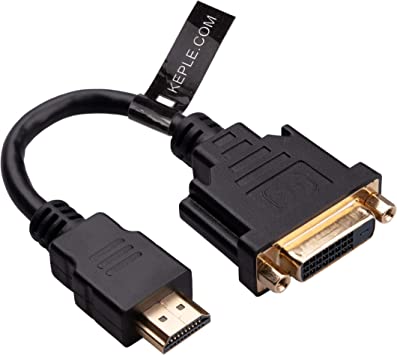 Adaptateur DVI (M) Dual Link 24+1 vers HDMI (F)