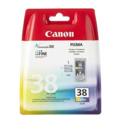 Cartouche Canon CL-38 Couleur 205 Pages