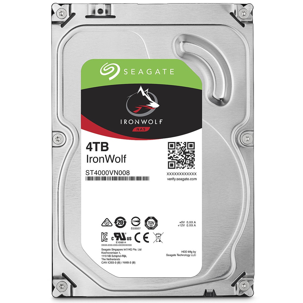 4To SATA III 3.5&quot; 256Mo 5900T Seagate Ironwolf