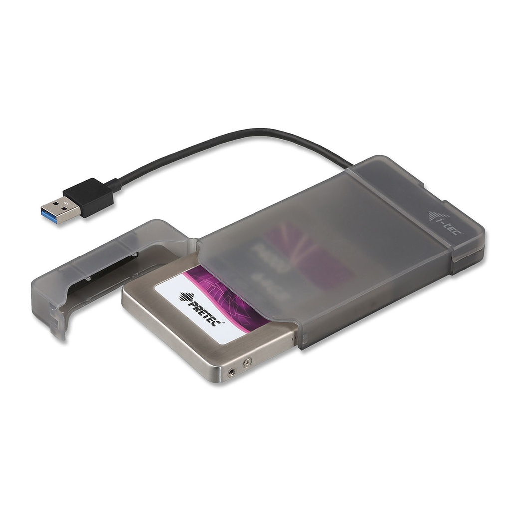 Boitier Externe 2.5&quot; SATA III USB 3.0 I-tec MysafeU313 Noir