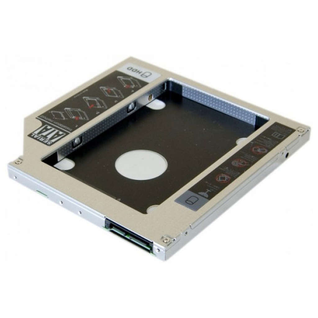 Adaptateur HDD/SSD 2.5&quot; pour emplacement graveur Slim 9.5mm