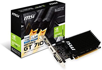 Nvidia GT710 MSI 2GB DDR3 GT710-2GD3H/LP