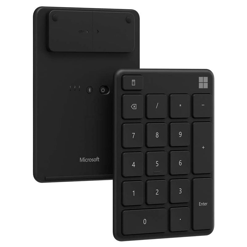 Pavé numérique Bluetooth Microsoft Number Pad Noir