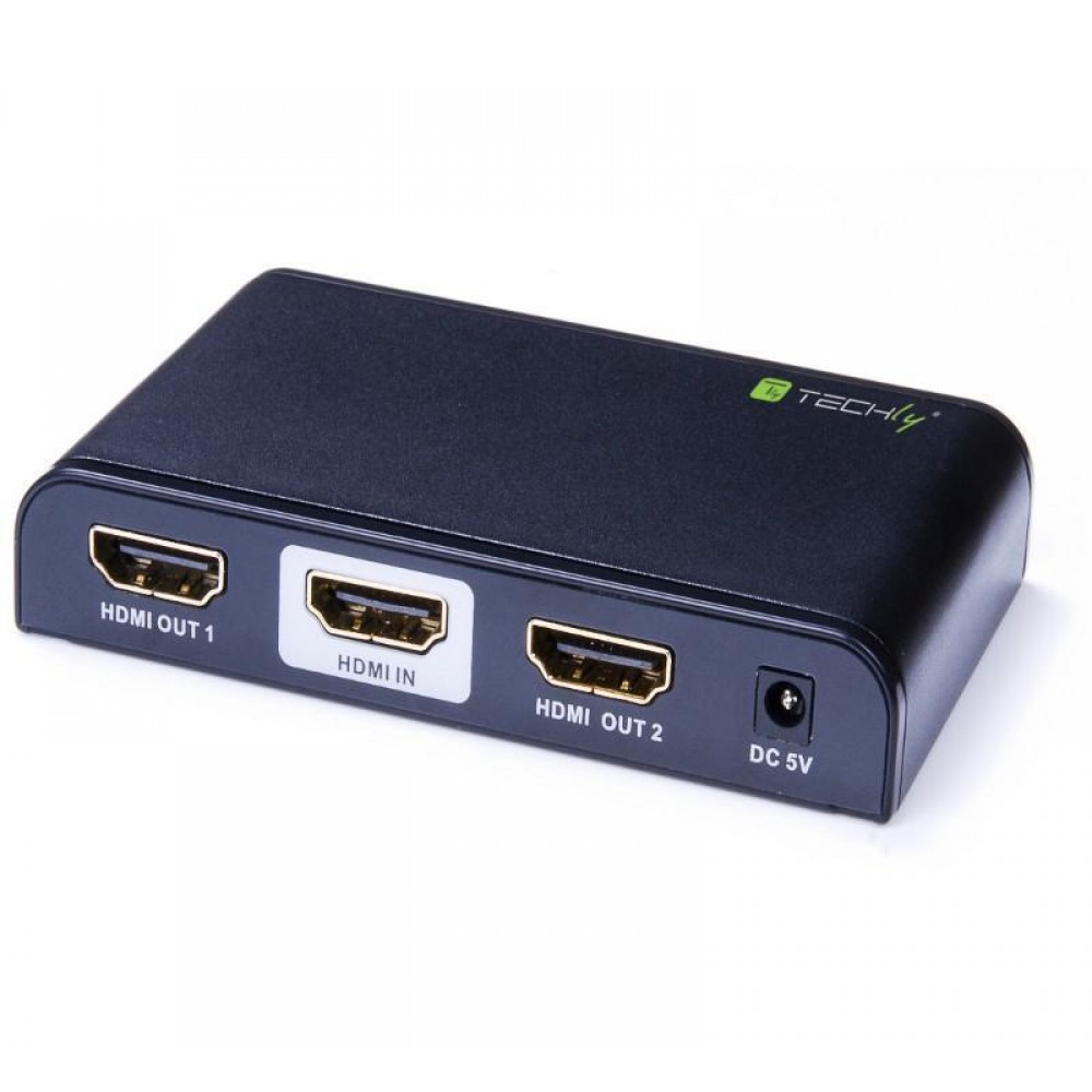 Splitter HDMI 1Entrée/2 sorties 4K UHD Techly