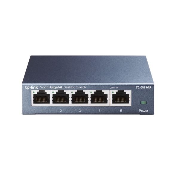 Switch 5 ports Gigabit TP-link TL-SG105 Châssis métallique