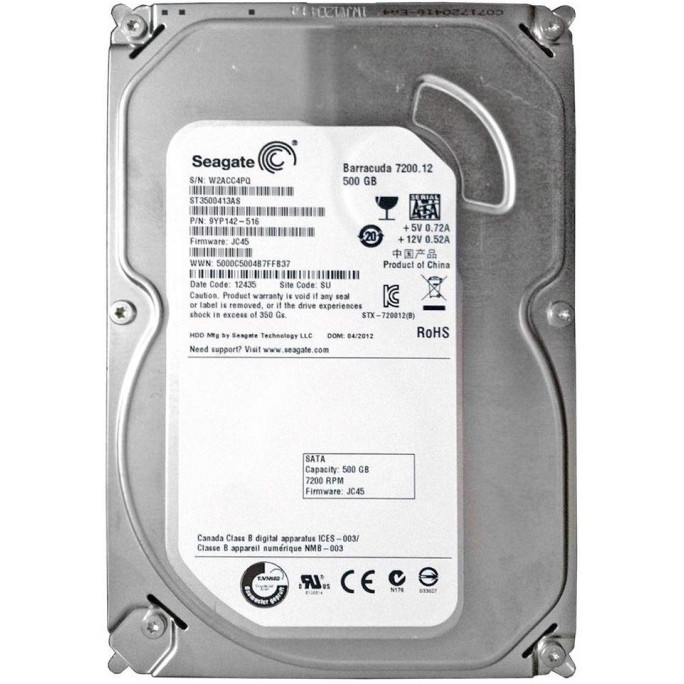 500go seagate recertifié 7200t