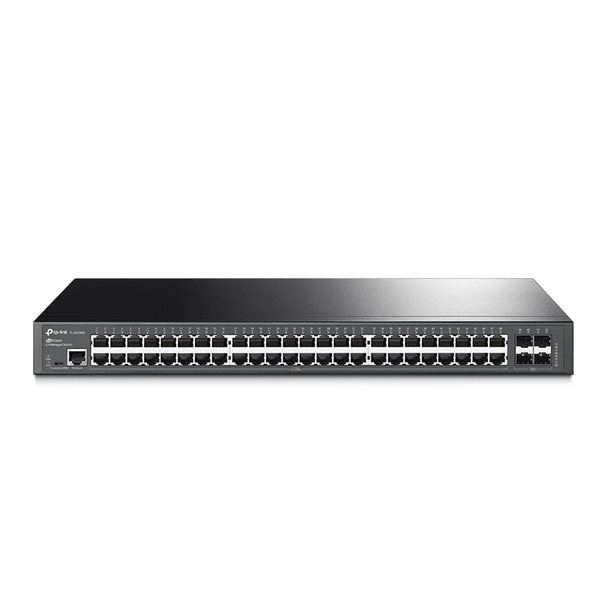 Switch 48 Ports Manageable Tp-Link TL-SG3452P Jetstream Omada Gigabit POE+ et 4 SFP