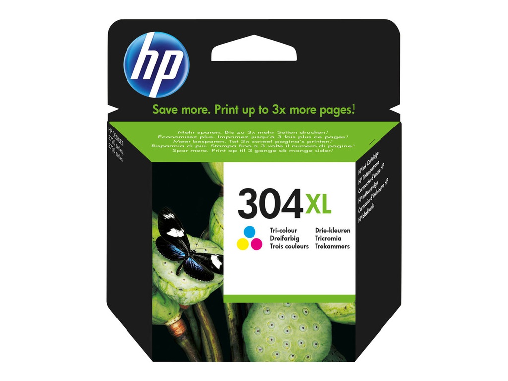 Cartouche HP 304 XL Couleur 300 Pages