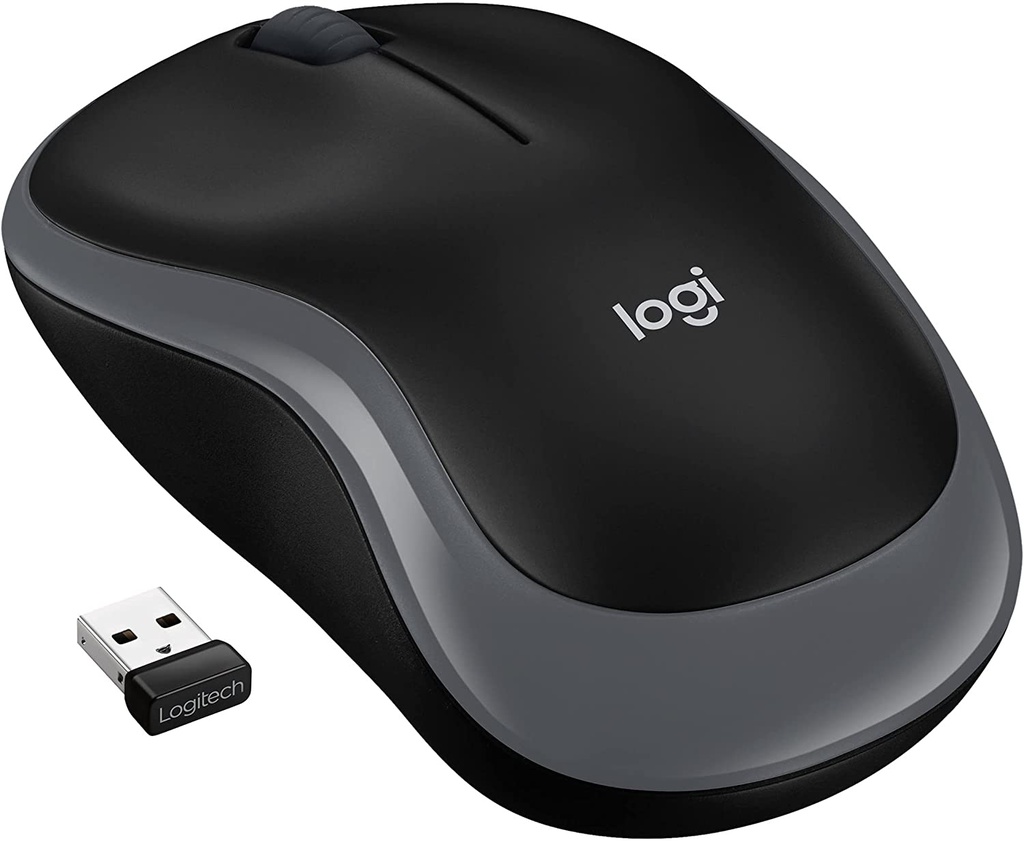 Souris Logitech sans fil M185 Grise