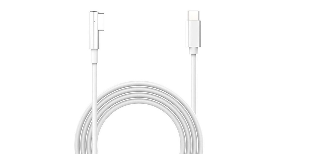 Câble Magsafe 1 vers USB-C M/M 1.8M Blanc Coreparts