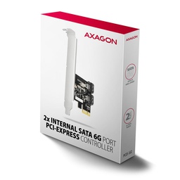 [PCES-SJ2] Controleur PCI Express AXAGON PCES-SJ2 SATA III x2